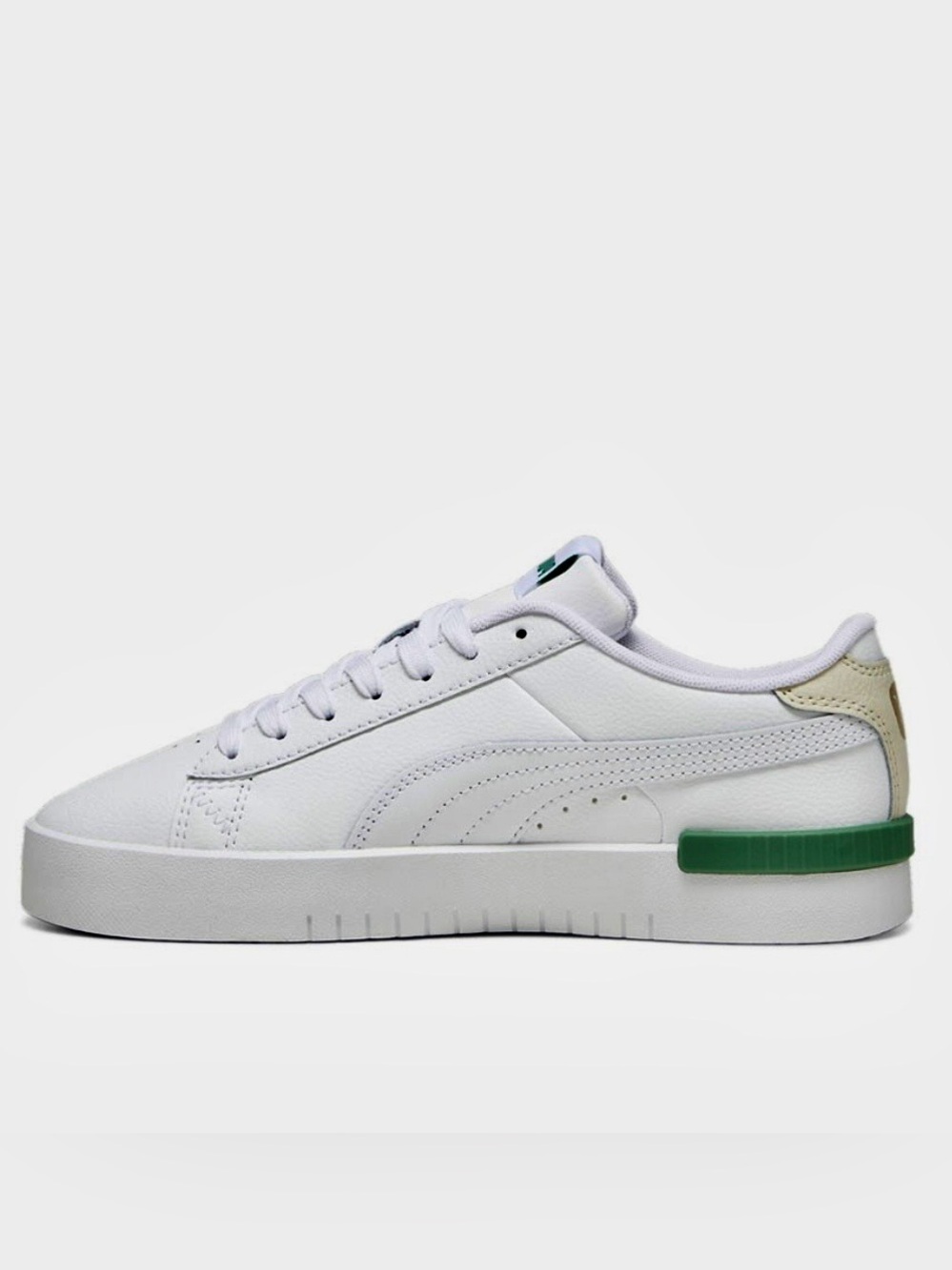 NEW Puma Jada Renew lace up classic white leather sneakers retro style 7.5